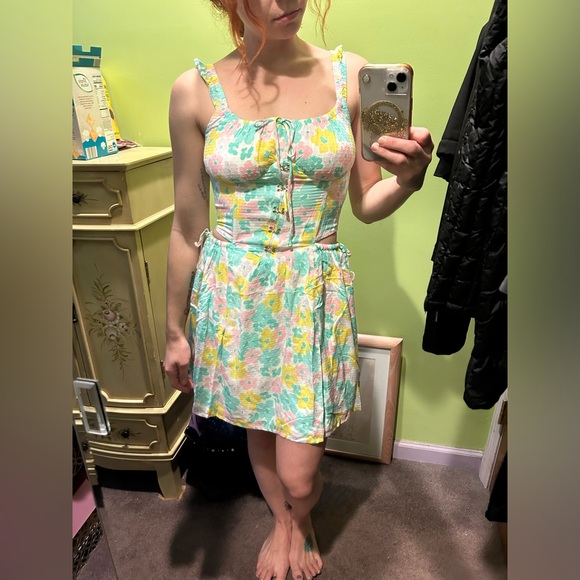 Sabo Mase dress spring floral size xs - Picture 7 of 8